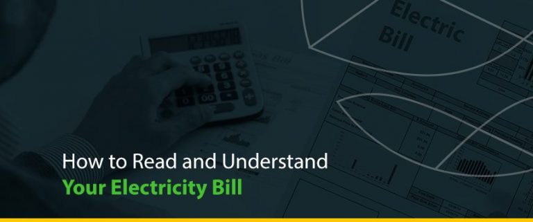 How to Read & Understand Your Electricity Bill | Shipley Energy