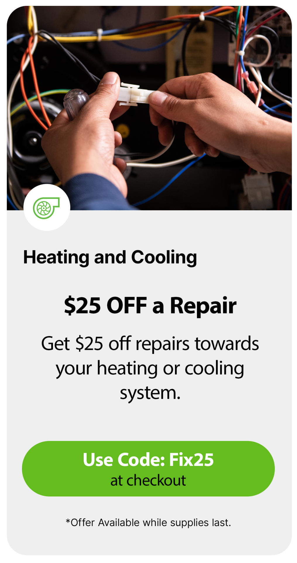 Shipley Energy $25 OFF an HVAC Repair